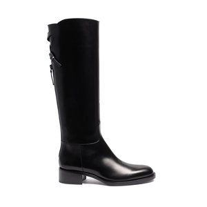 Sartore Black Riding Boots, size 39.5 (fits size 10)